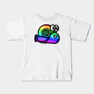 Turbo Snail (Version 1) - Rainbow Kids T-Shirt